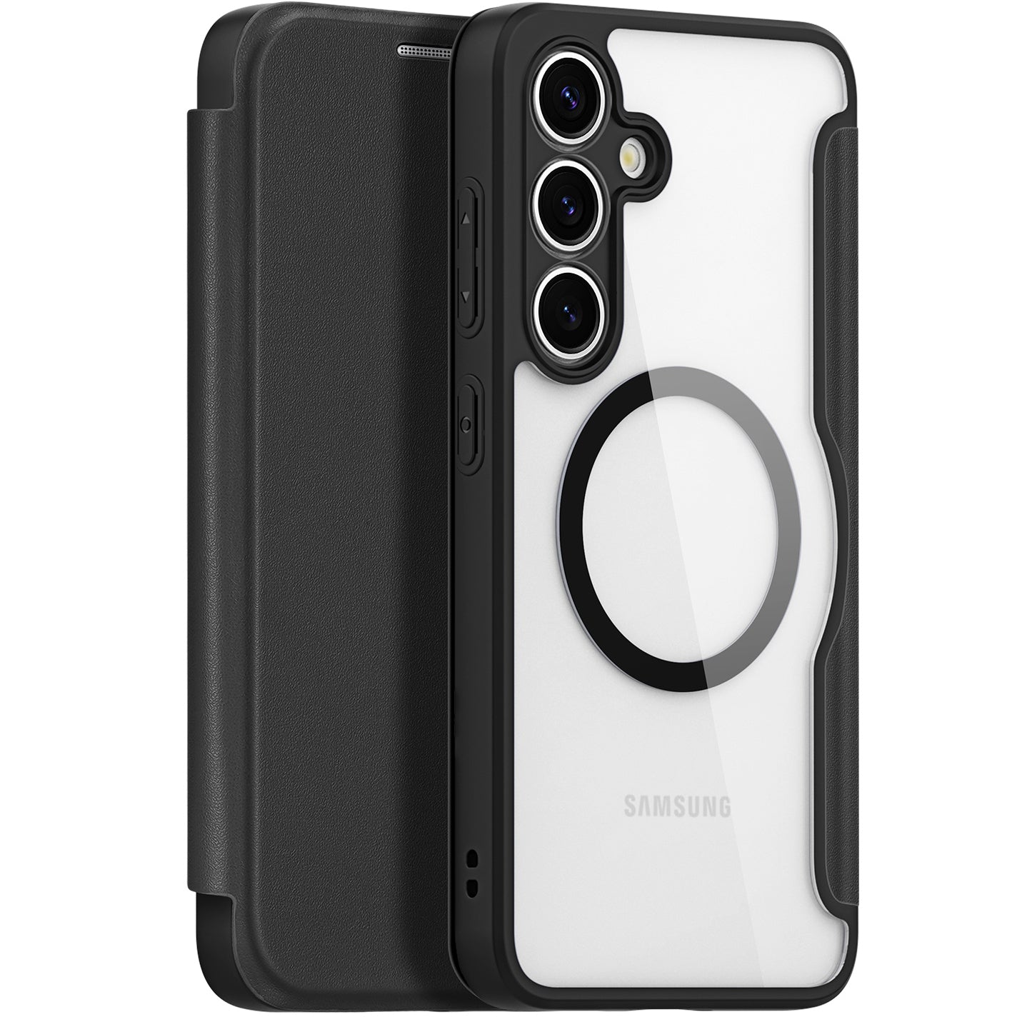 Handyhülle für Galaxy S25, Dux Ducis Skin X Pro Magnetic mit MagSafe,