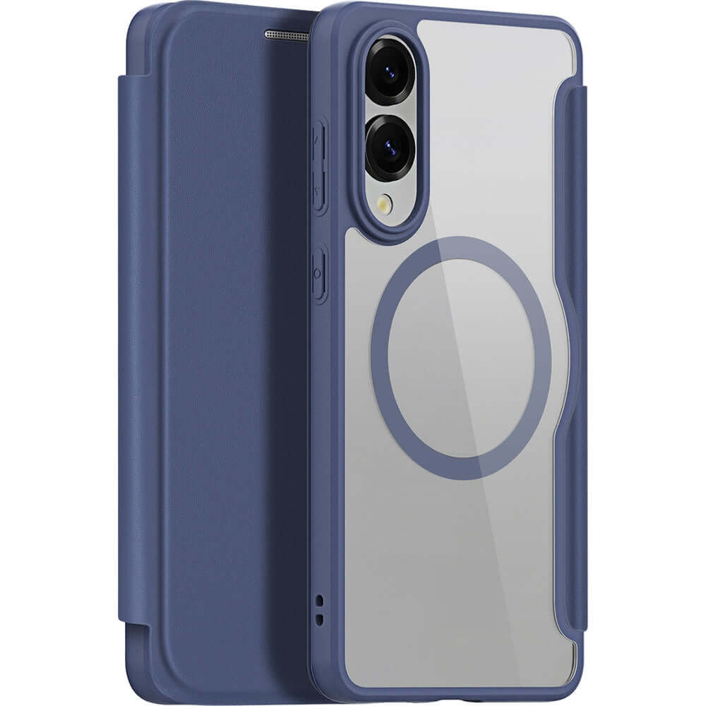 Handyhülle für Galaxy S25 Edge, Dux Ducis Skin X Pro, Dunkelblau