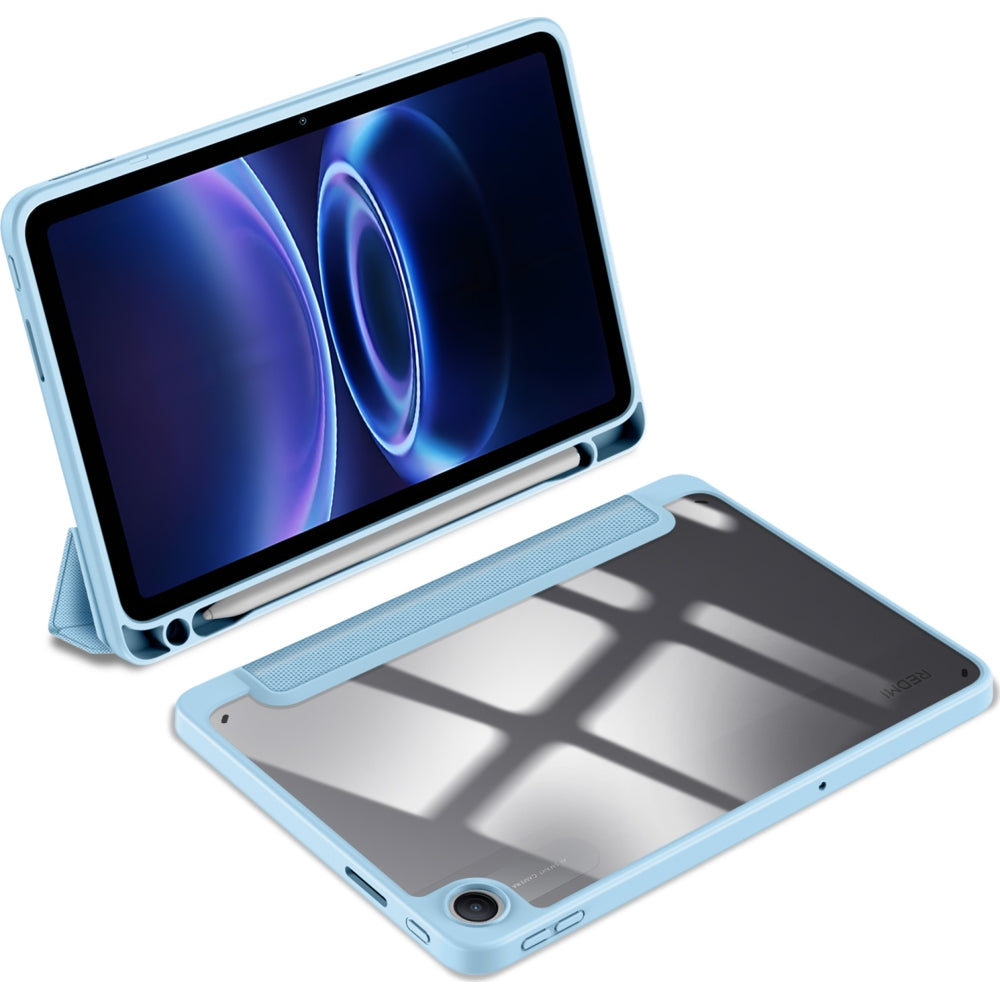 Schutzhülle mit Klappe für Xiaomi Redmi Pad 2 9.7 / Poco Pad C1, Dux Ducis Toby, Blau
