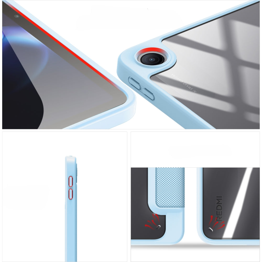 Schutzhülle mit Klappe für Xiaomi Redmi Pad 2 9.7 / Poco Pad C1, Dux Ducis Toby, Blau