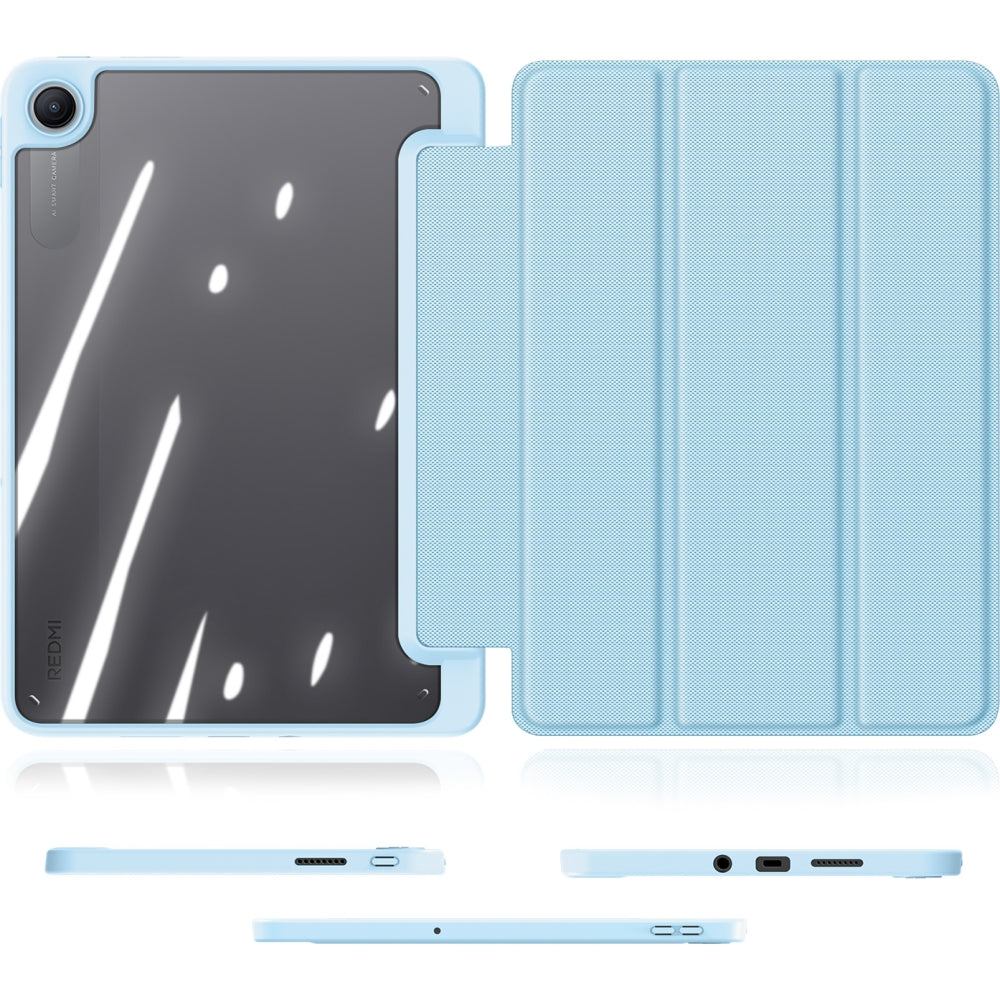 Schutzhülle mit Klappe für Xiaomi Redmi Pad 2 9.7 / Poco Pad C1, Dux Ducis Toby, Blau