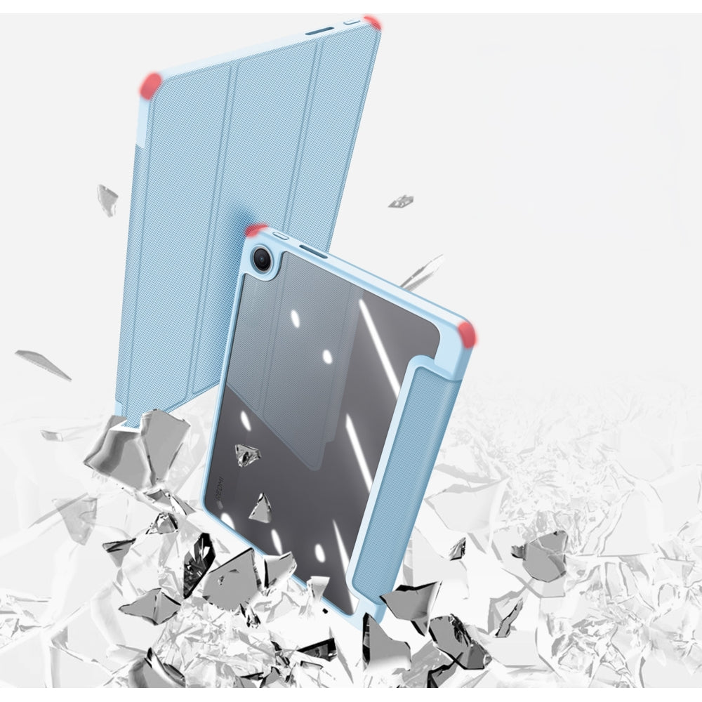 Schutzhülle mit Klappe für Xiaomi Redmi Pad 2 9.7 / Poco Pad C1, Dux Ducis Toby, Blau