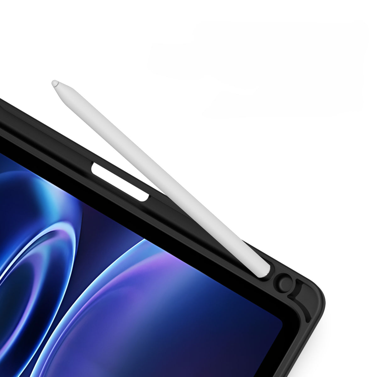 Schutzhülle mit Klappe für Xiaomi Redmi Pad 2 9.7 / Poco Pad C1, Dux Ducis Toby, Schwarz