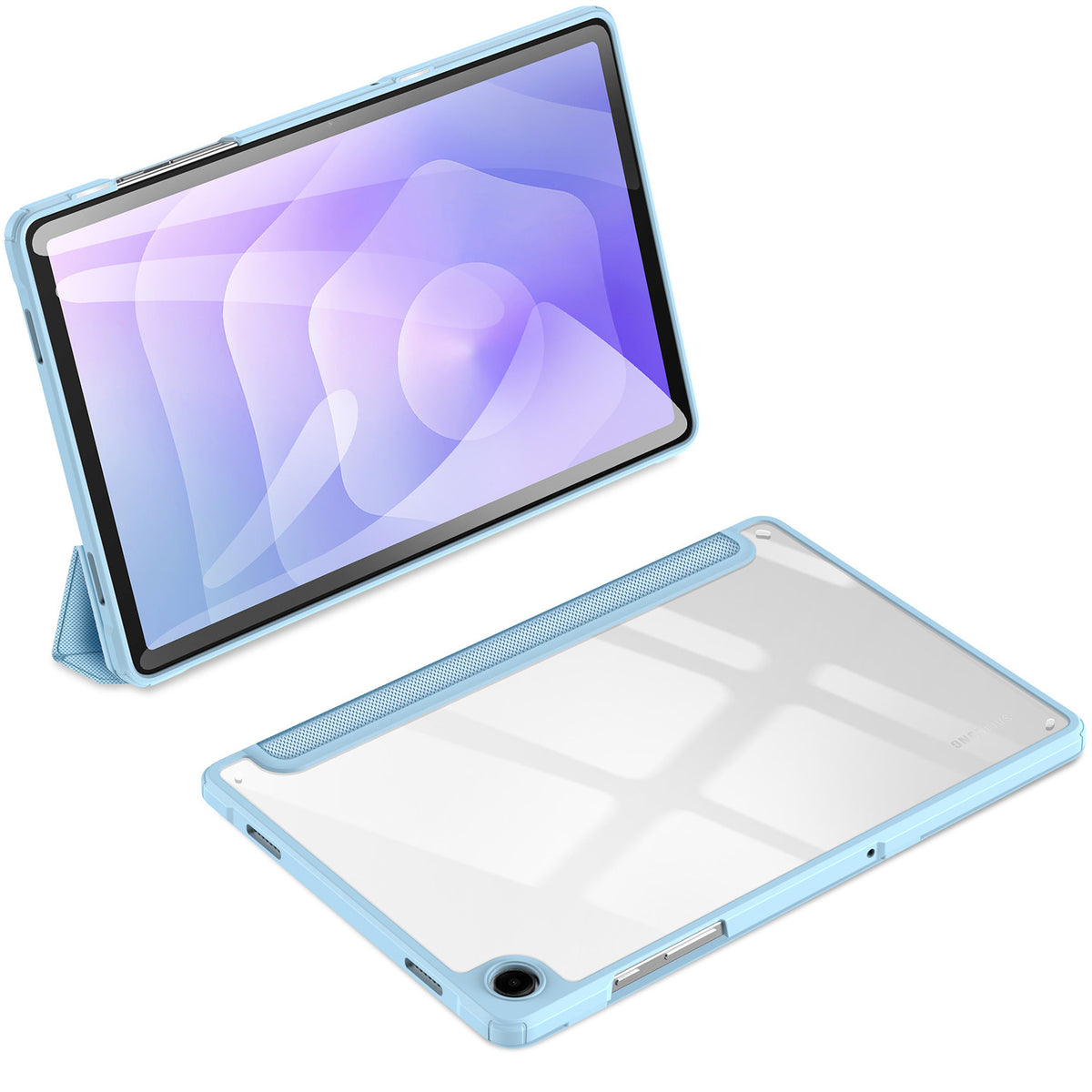 Schutzhülle mit Klappe für Galaxy Tab A11 Plus, A9 Plus Dux Ducis Toby, Blau