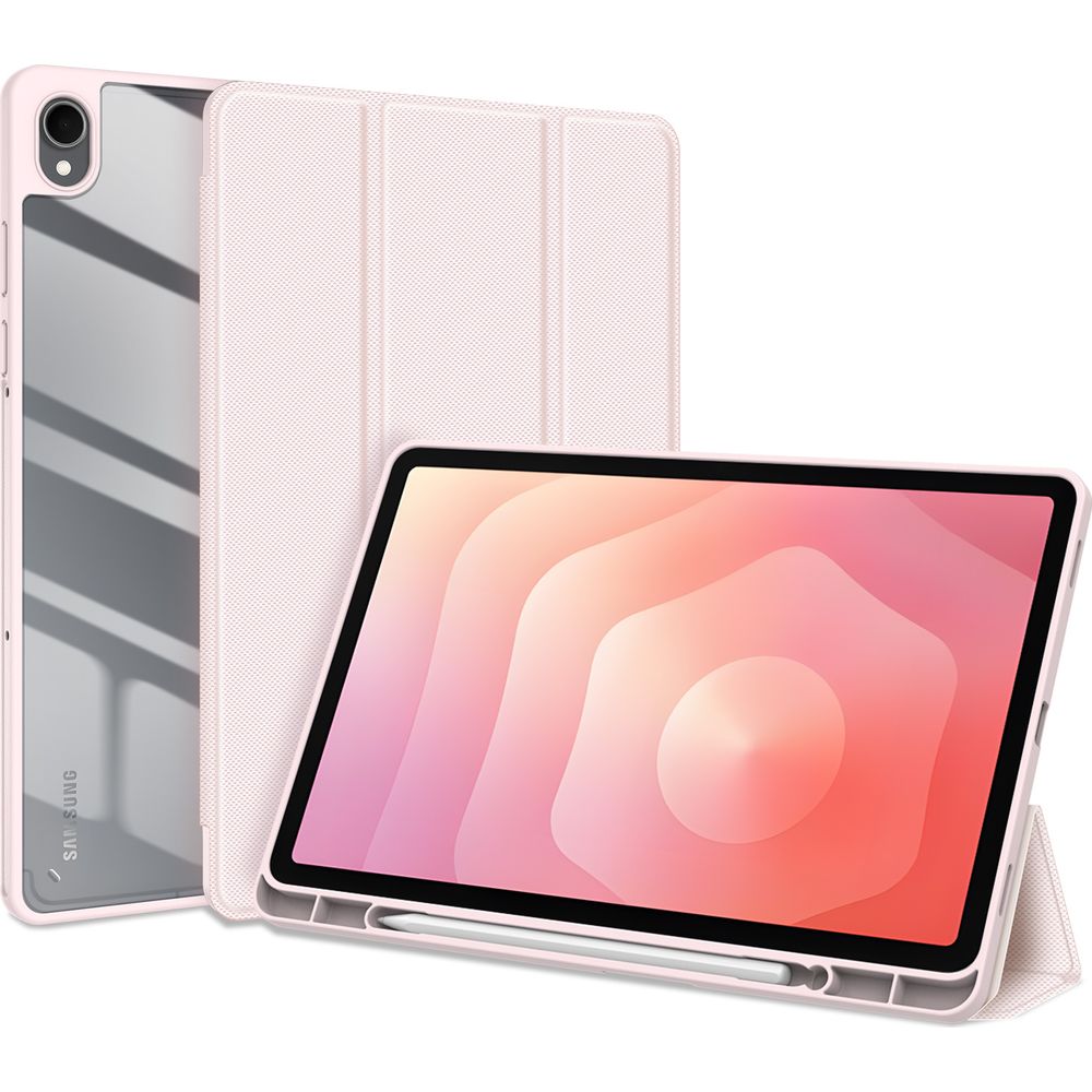 Schutzhülle mit Klappe für Galaxy Tab S11, Dux Ducis Toby, Rosa