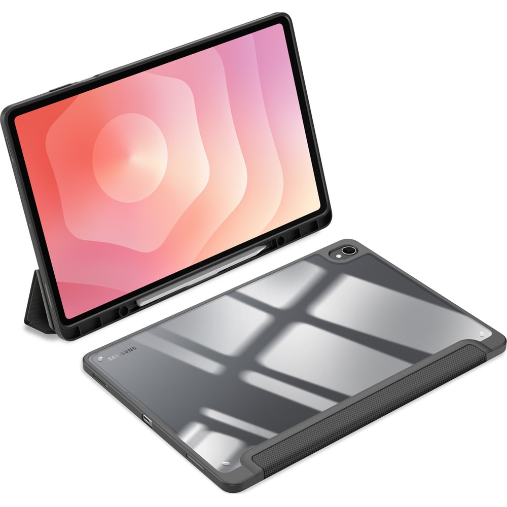 Schutzhülle mit Klappe für Galaxy Tab S12 Plus, Dux Ducis Toby, Schwarz (2/12)