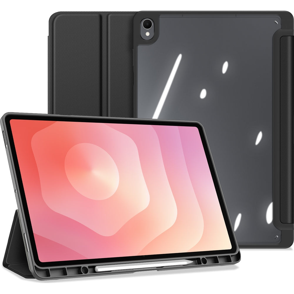 Schutzhülle mit Klappe für Galaxy Tab S12 Plus, Dux Ducis Toby, Schwarz (6/12)