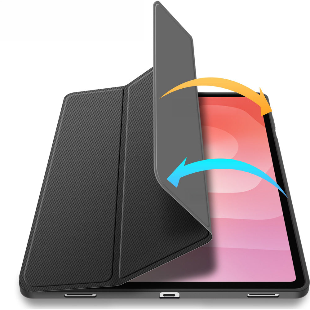 Schutzhülle mit Klappe für Galaxy Tab S12 Plus, Dux Ducis Toby, Schwarz (11/12)