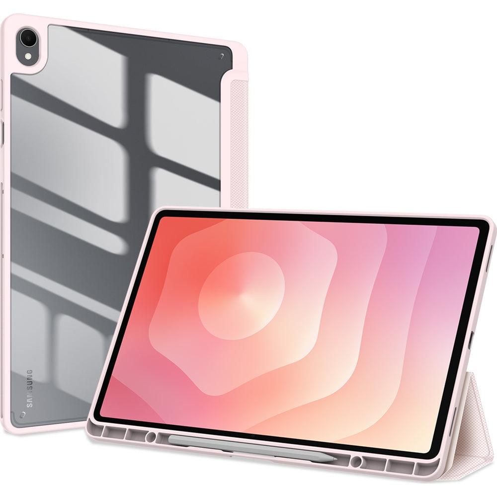 Schutzhülle mit Klappe für Galaxy Tab S12 Plus, Dux Ducis Toby, Rosa (4/12)