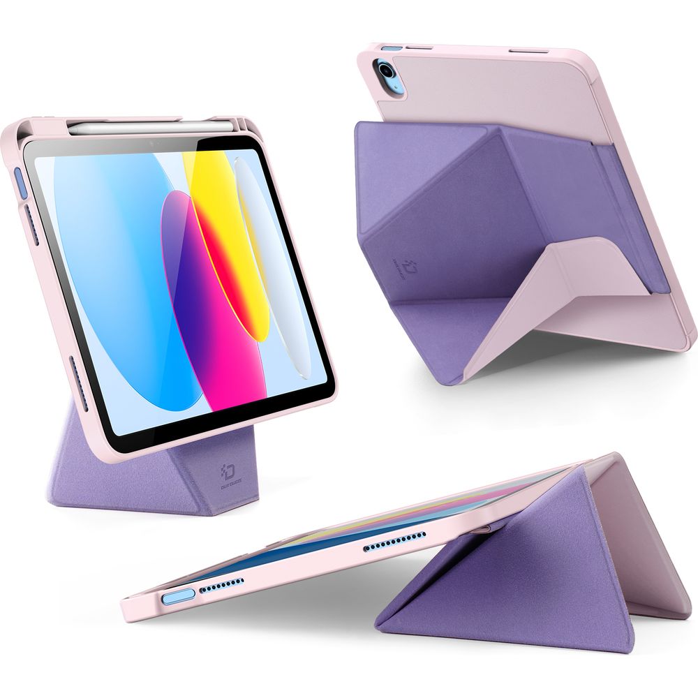 Schutzhülle mit Klappe für iPad 11 / 10 gen. 2025 / 2022, Dux Ducis Vers, Rosa