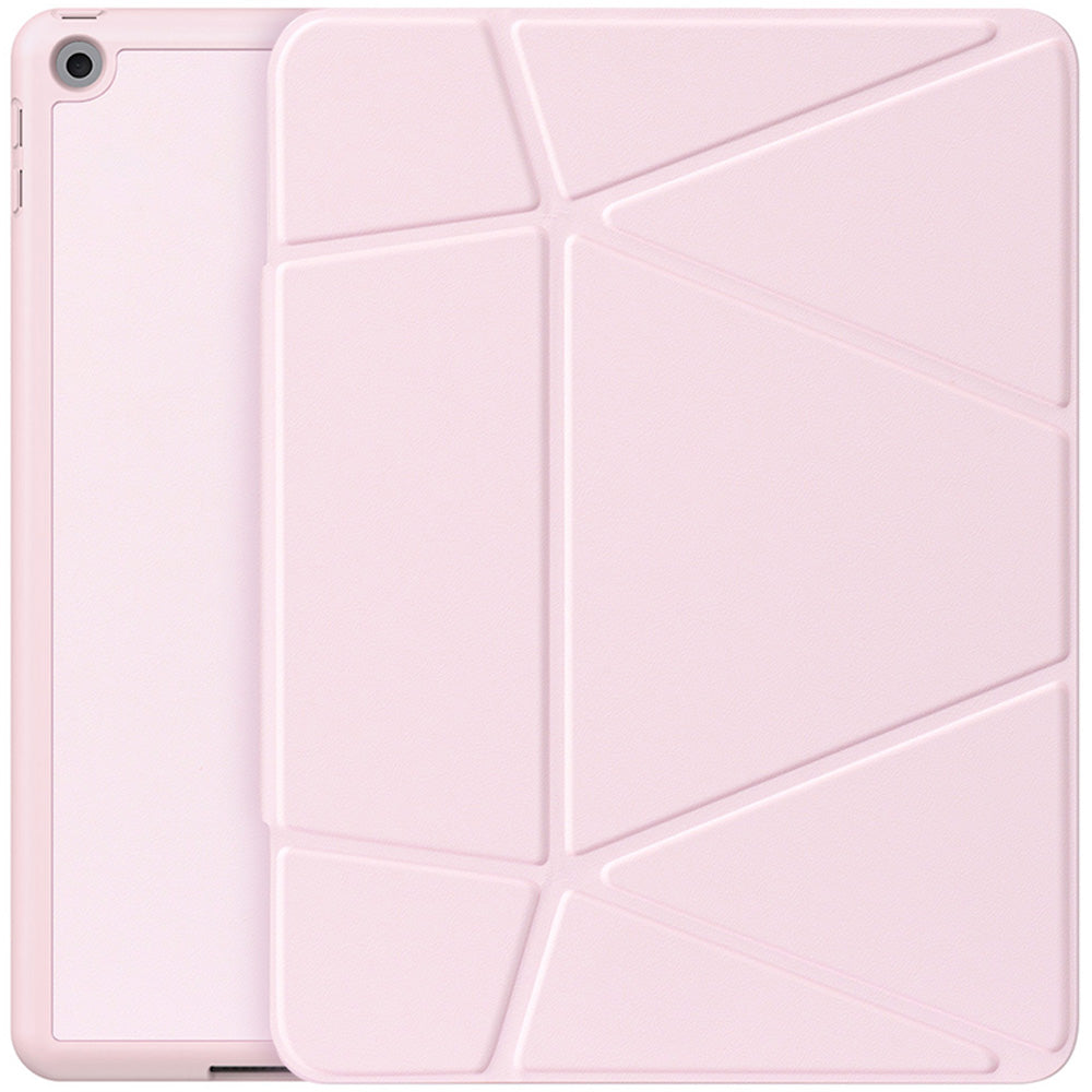 Schutzhülle mit Klappe für iPad 9/8/7 gen. 10.2 2021/2020/2019, Dux Ducis Vers, Rosa