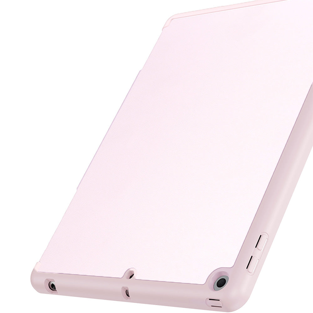 Schutzhülle mit Klappe für iPad 9/8/7 gen. 10.2 2021/2020/2019, Dux Ducis Vers, Rosa
