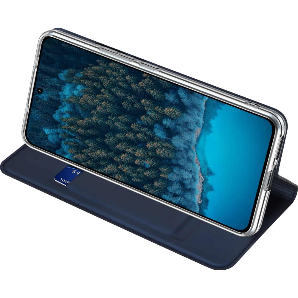 Handyhülle mit Klappe für Xiaomi Redmi Note 15 Pro 4G, Dux Ducis Skin Pro, Blau