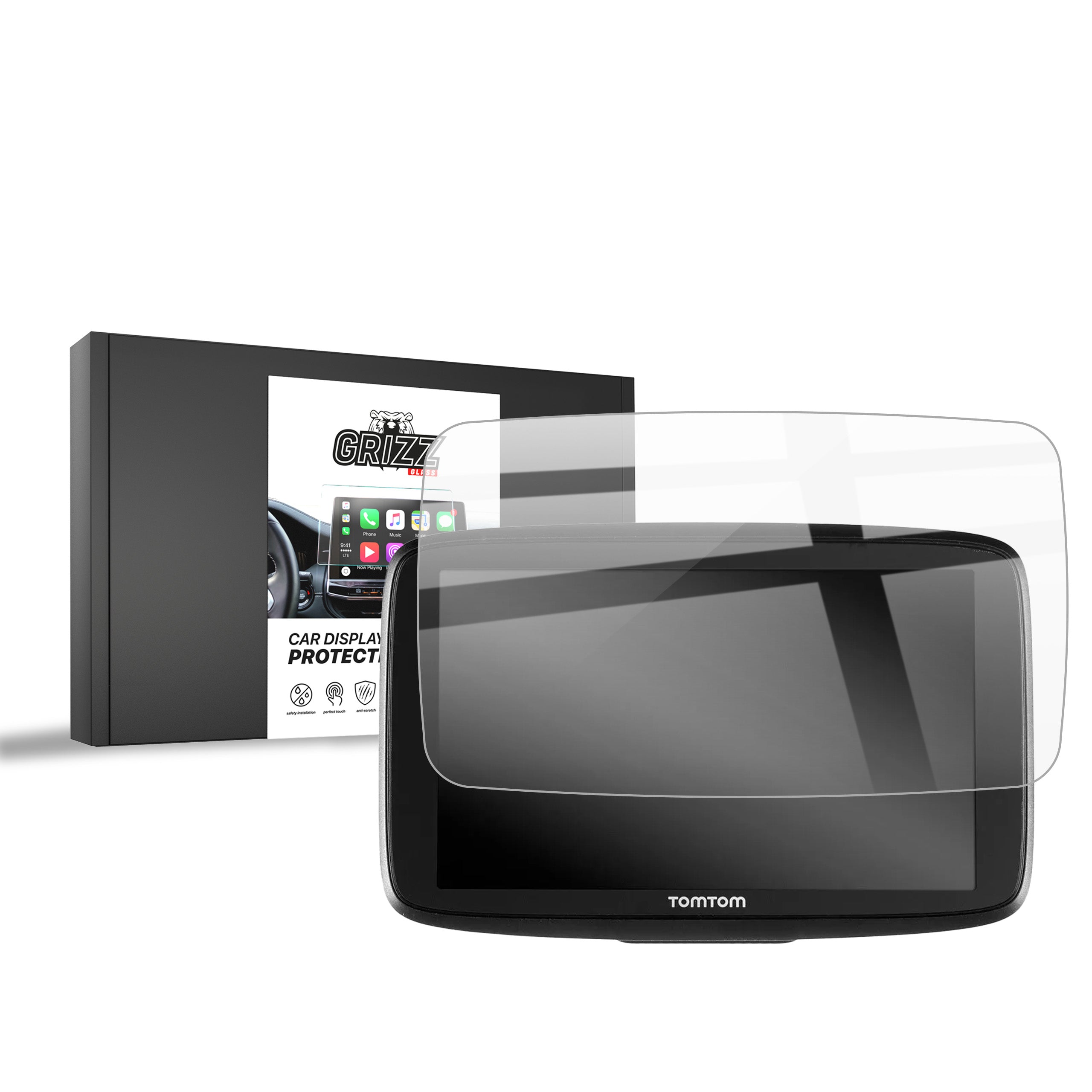 Keramische Autodisplayfolie für Tomtom Go Essential 6", Grizz Protector