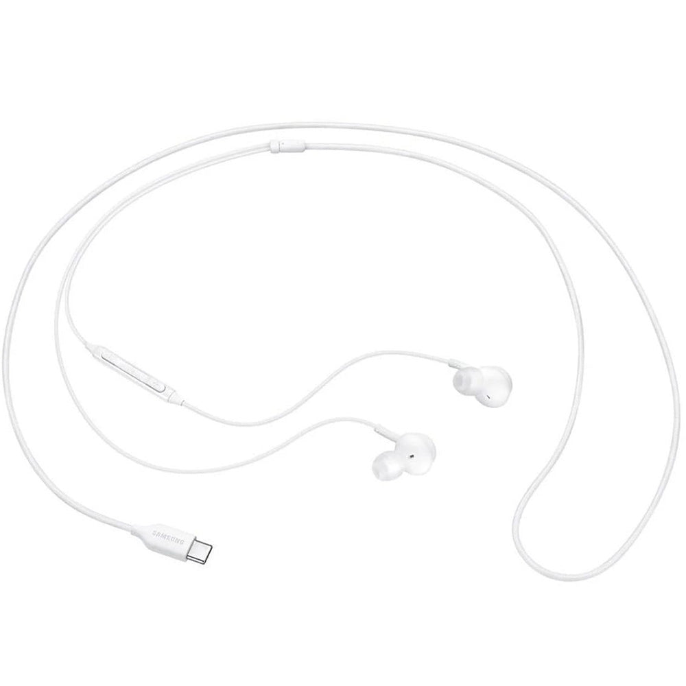 Stereo-In-Ear-Kopfhörer, Samsung AKG Typ - C kabelgebunden, Weiß