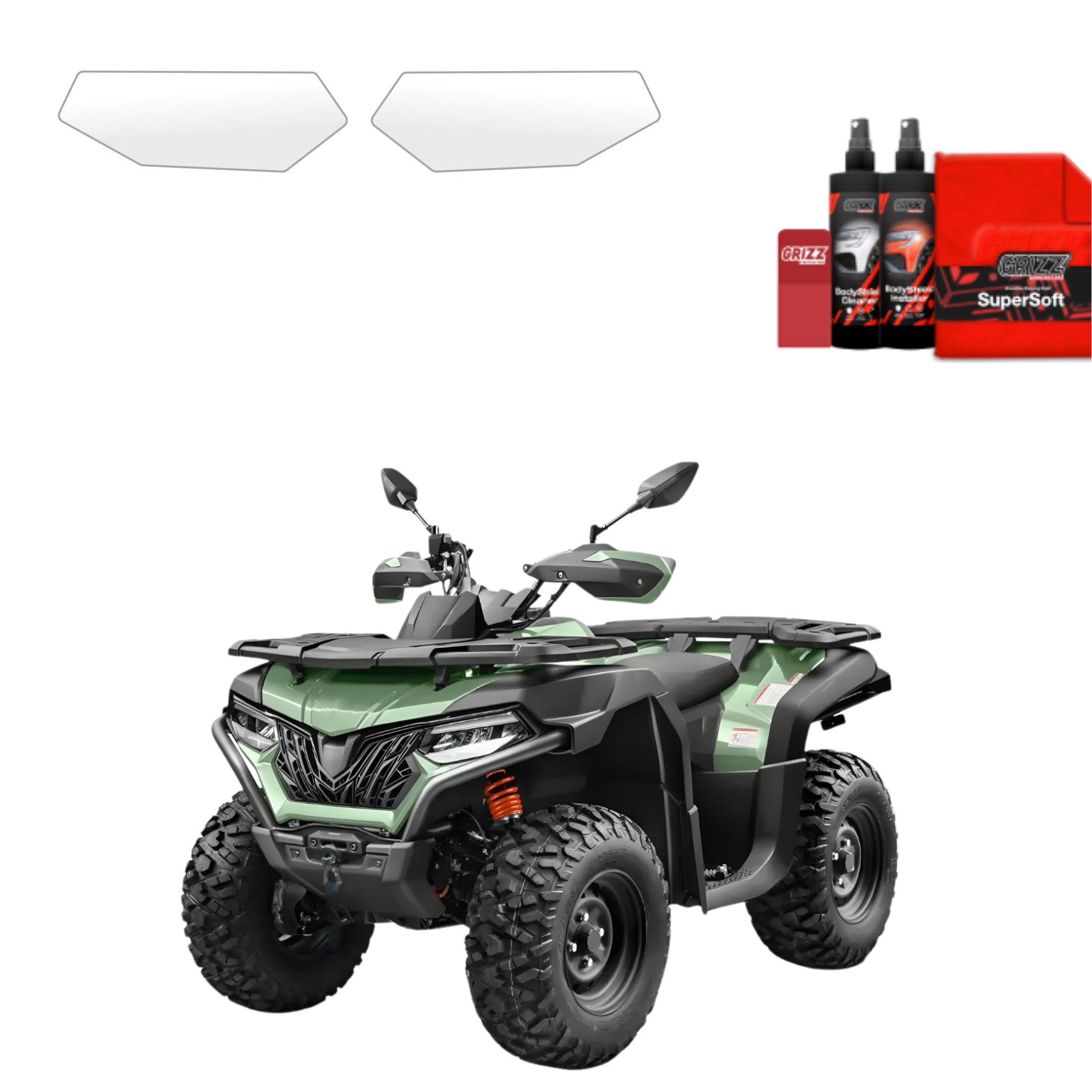 2in1 Schutzfolie Grizz Protector - CFMOTO CFORCE 625 (2020-2026)