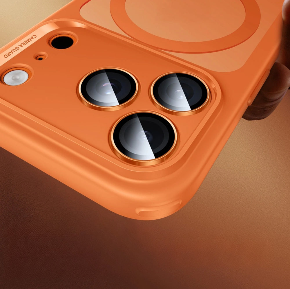 Kameraglas für iPhone 17 Pro / Pro Max / 16 Pro / Pro Max, ESR Armorite Camera Protector, Orange