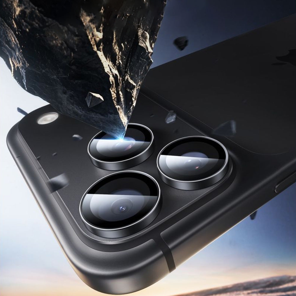 Kameraglas für iPhone 18 Pro / Max, ESR Armorite Camera Lens Protector, Schwarz (3/8)