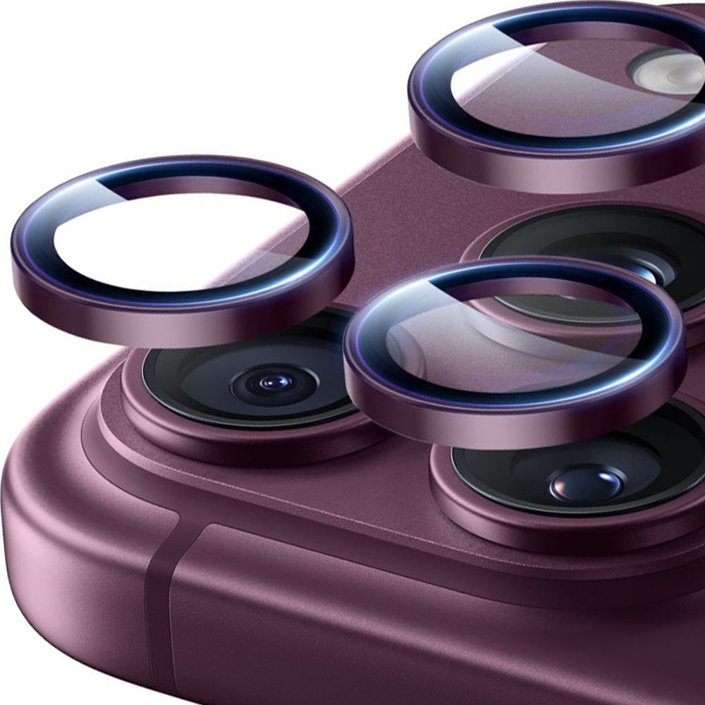 Kameraglas für iPhone 18 Pro Max / 18 Pro, ESR Armorite Camera Lens Protector, Burgunderrot (2/8)