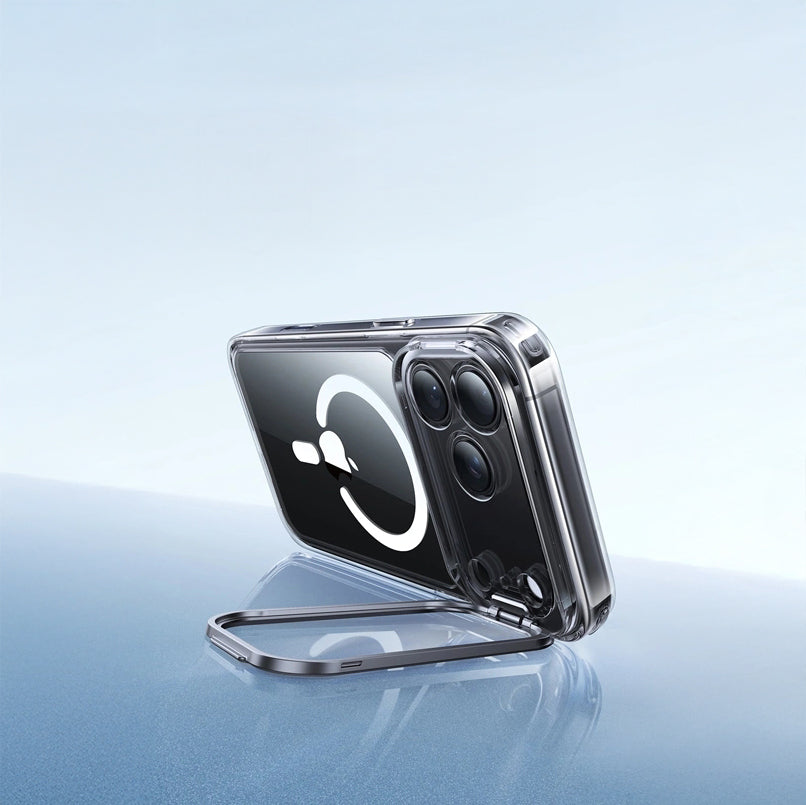 Handyhülle für iPhone 17 Pro Max, ESR Classic Hybrid Kickstand mit MagSafe, Transparent