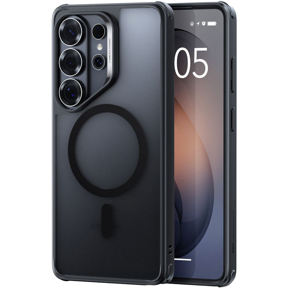Handyhülle für Galaxy S26 Ultra, ESR Classic Hybrid mit MagSafe, mattes Schwarz
