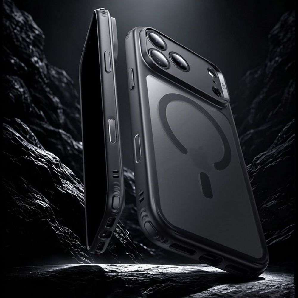 Handyhülle für iPhone 18 Pro Max / 17 Pro Max, ESR Classic Hybrid mit MagSafe, Schwarz-Rauchfarben (3/6)