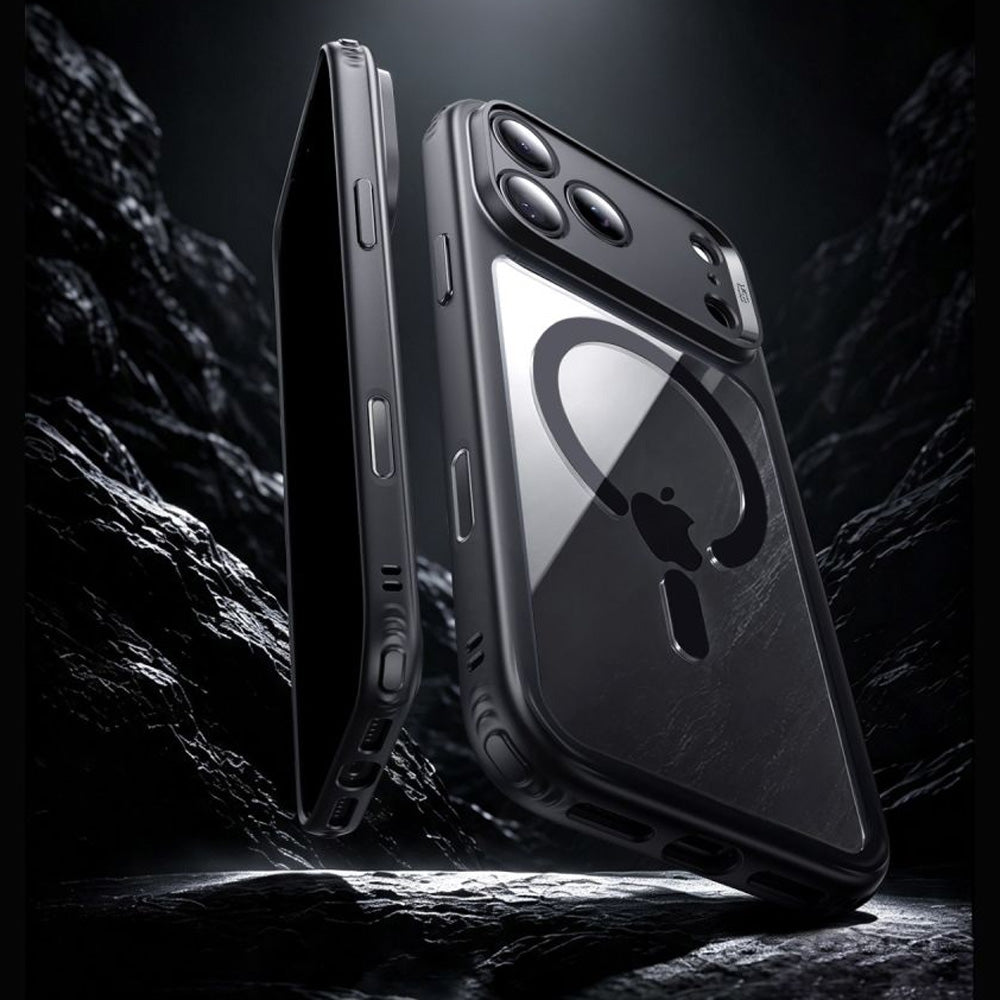 Set: Handyhülle, Glas für iPhone 18 Pro / 17 Pro, ESR Classic Hybrid mit MagSafe & Tempered Glass, Transparent-Schwarz (3/5)