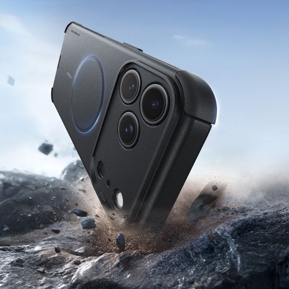Handyhülle für iPhone 18 Pro Max / 17 Pro Max, ESR Cyber Tough Case mit MagSafe, Schwarz (2/6)