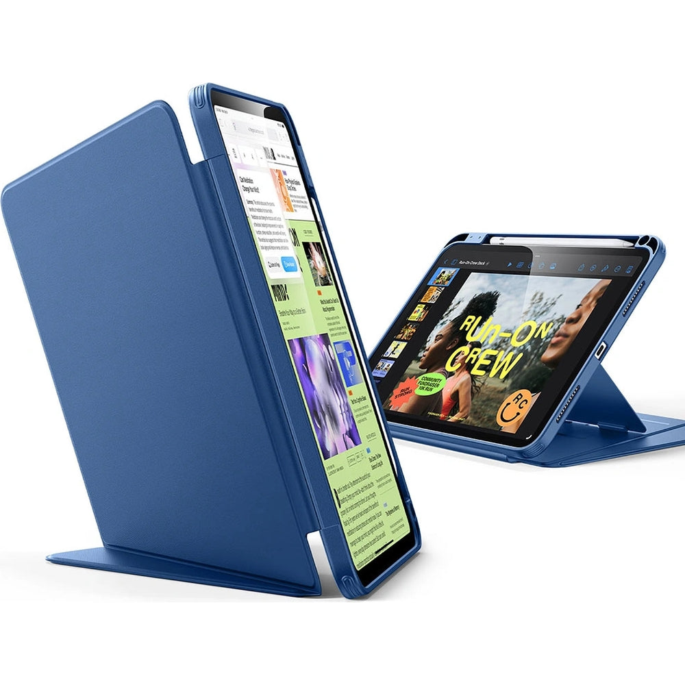 Schutzhülle mit Klappe für iPad 11 / 10 gen. 2025 / 2022, ESR Flip Hybrid, Dunkelblau