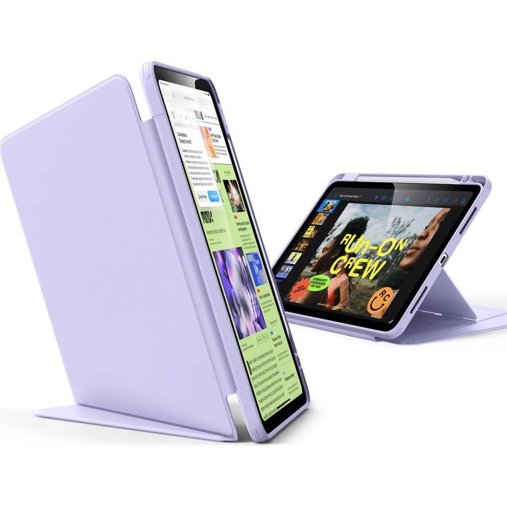 Schutzhülle mit Klappe für iPad Air 11" / 10.9" 2020-2026, ESR Flip Hybrid, Violett