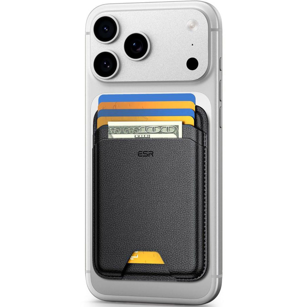 Kartenhalter mit RFID-Schutz, ESR Magnetic Wallet mit MagSafe, Schwarz (1/11)