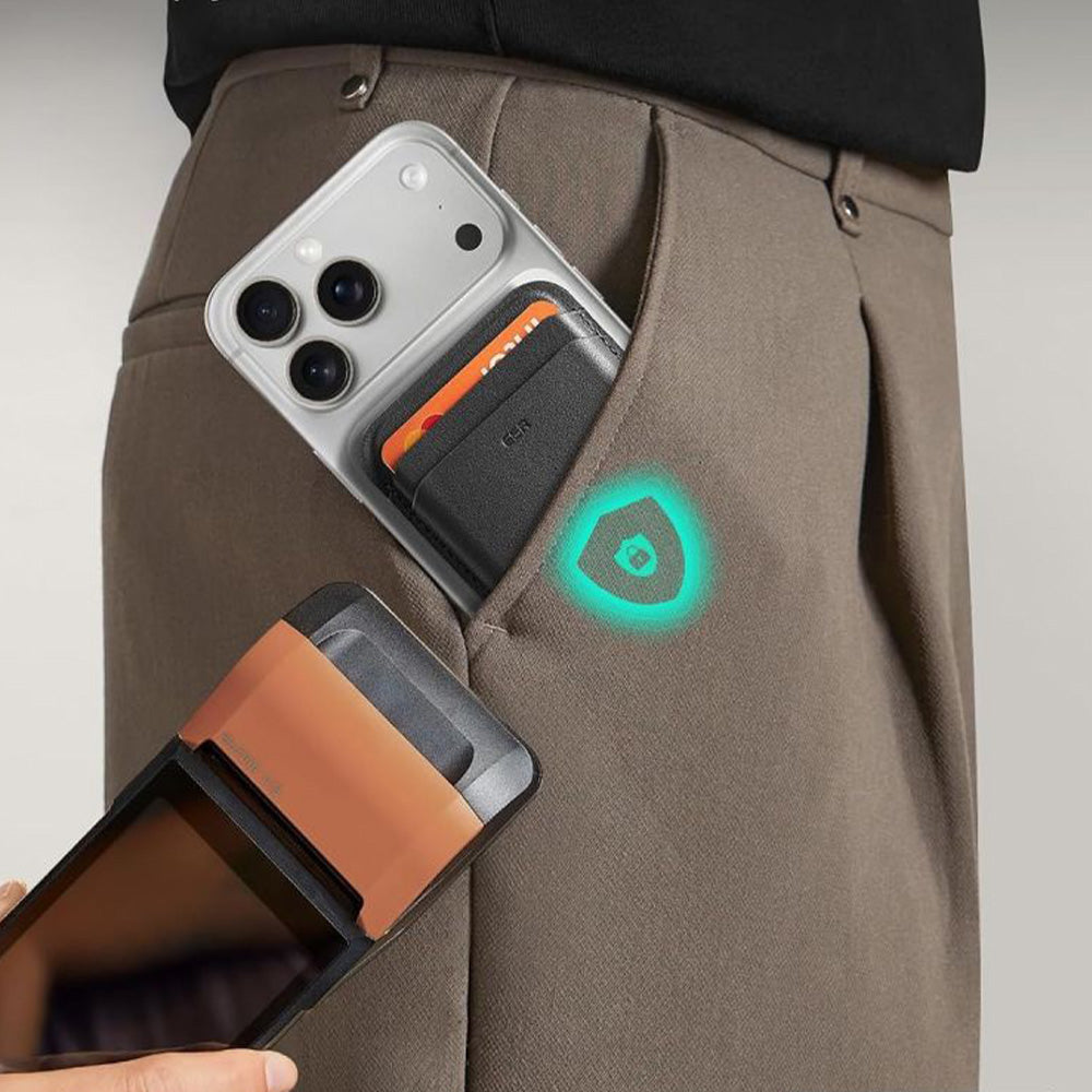 Kartenhalter mit RFID-Schutz, ESR Magnetic Wallet mit MagSafe, Schwarz (11/11)
