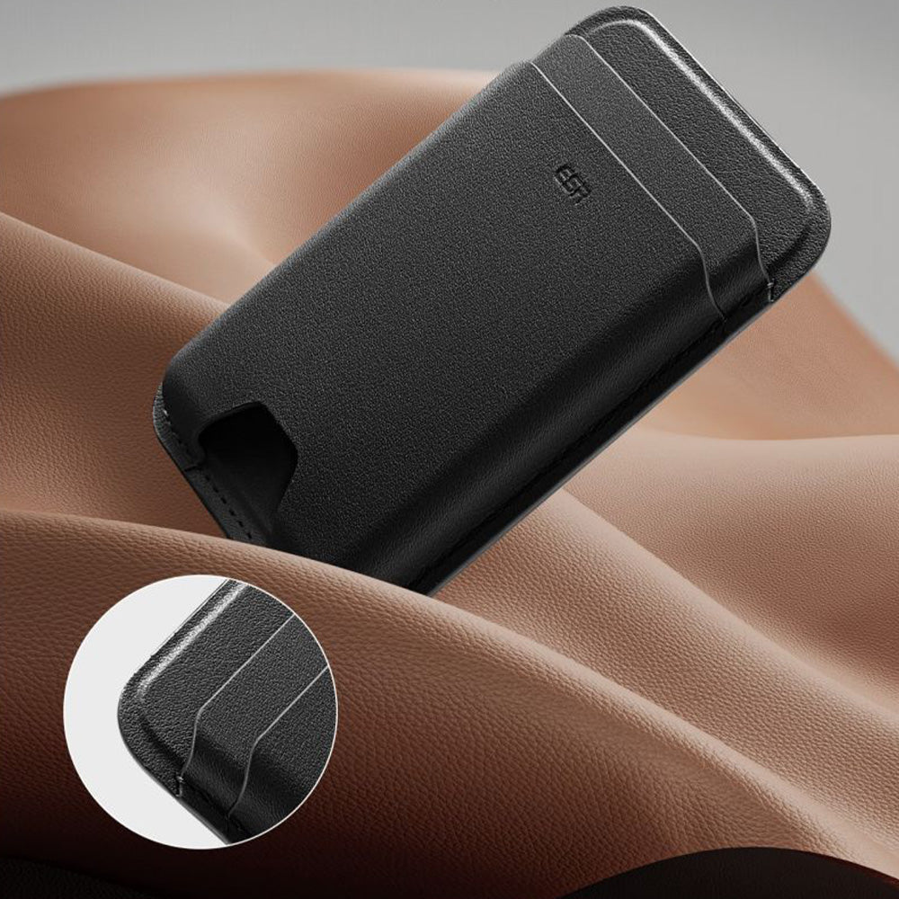Kartenhalter mit RFID-Schutz, ESR Magnetic Wallet mit MagSafe, Schwarz (9/11)