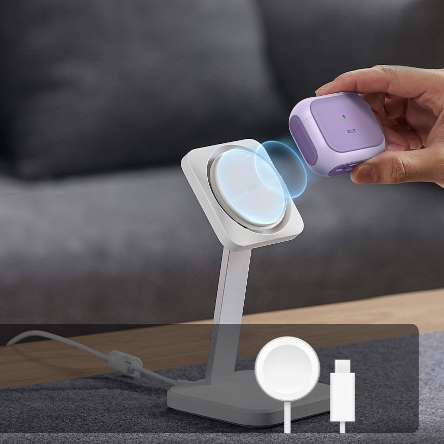 Schutzhülle ESR Orbit HaloLock MagSafe für AirPods 5 / 4, Violett