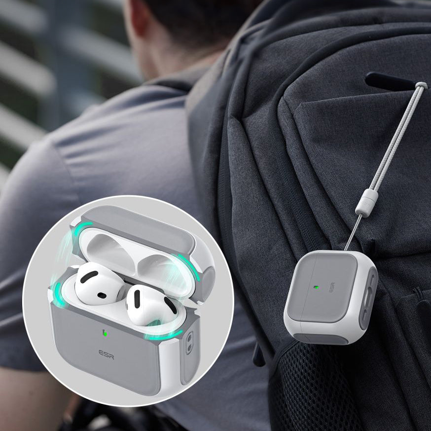 Schutzhülle ESR Orbit HaloLock MagSafe für AirPods 5 / 4, Weiß