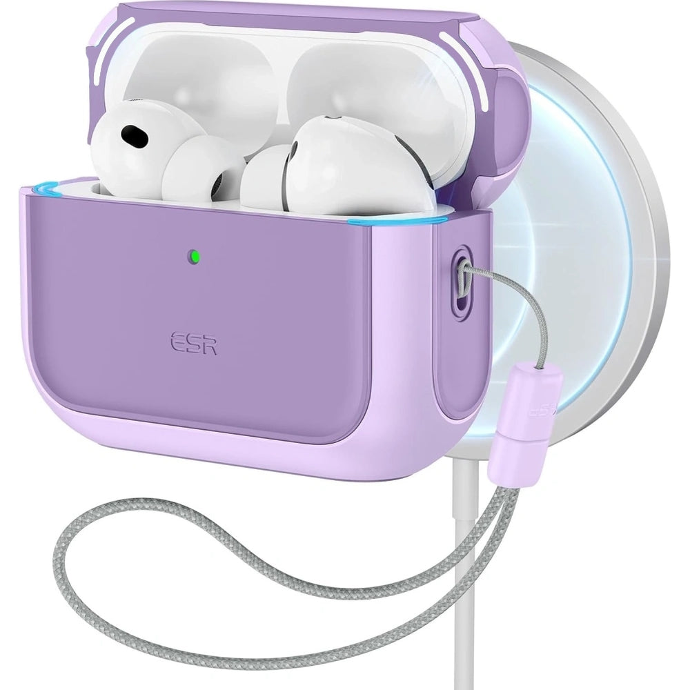 Schutzhülle ESR Orbit HaloLock MagSafe für AirPods Pro 3, Violett