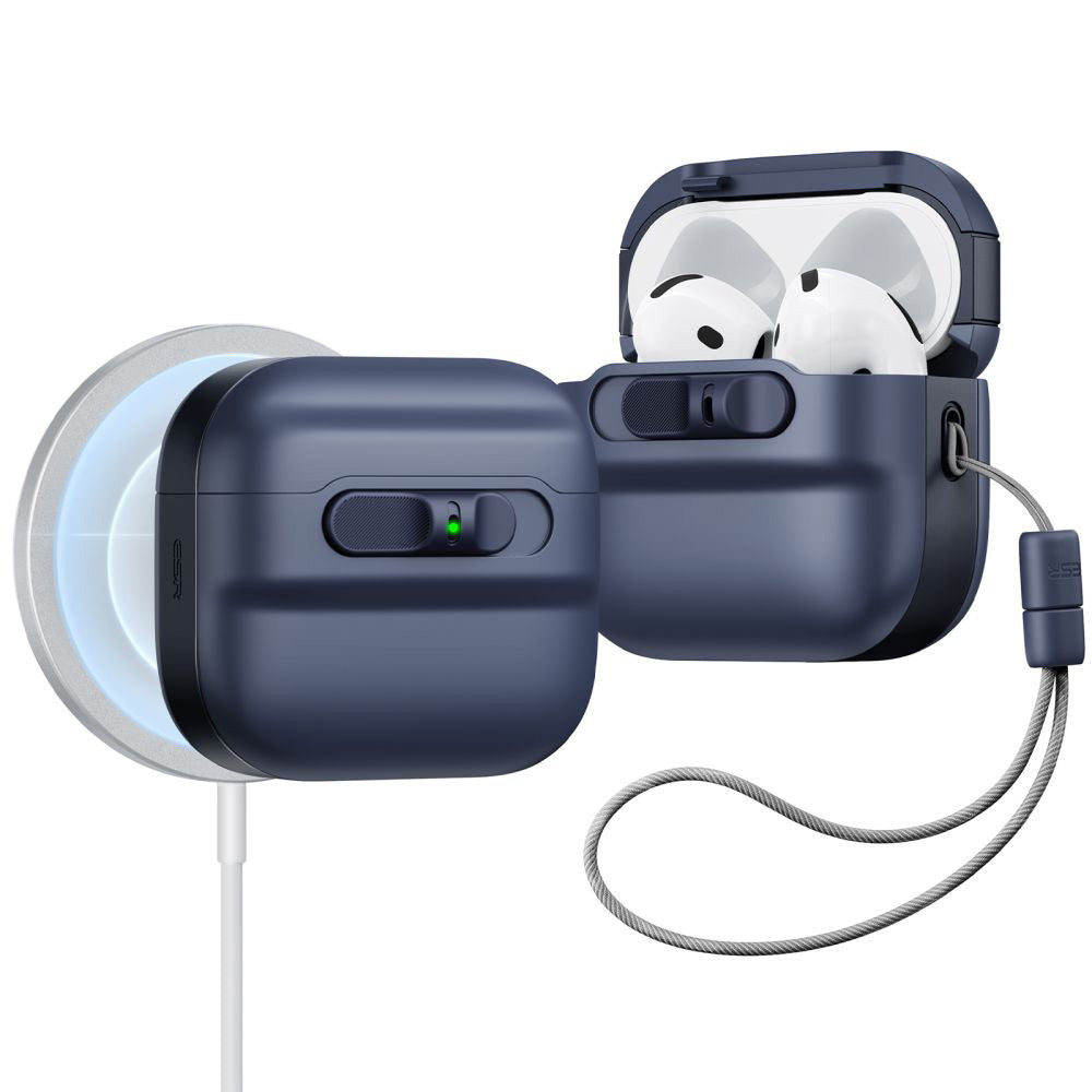 Schutzhülle für Apple AirPods 5 / 4, ESR Pulse HaloLock MagSafe, Dunkelblau