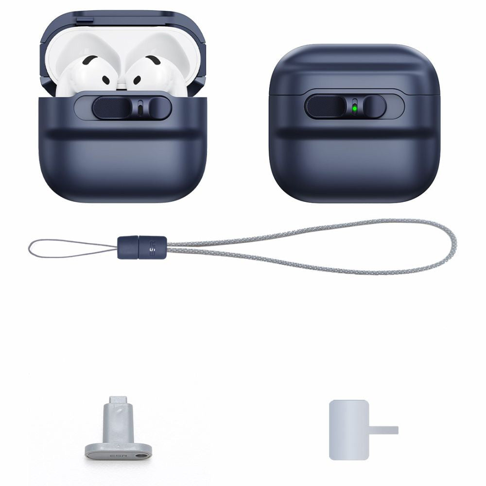 Schutzhülle für Apple AirPods 5 / 4, ESR Pulse HaloLock MagSafe, Dunkelblau