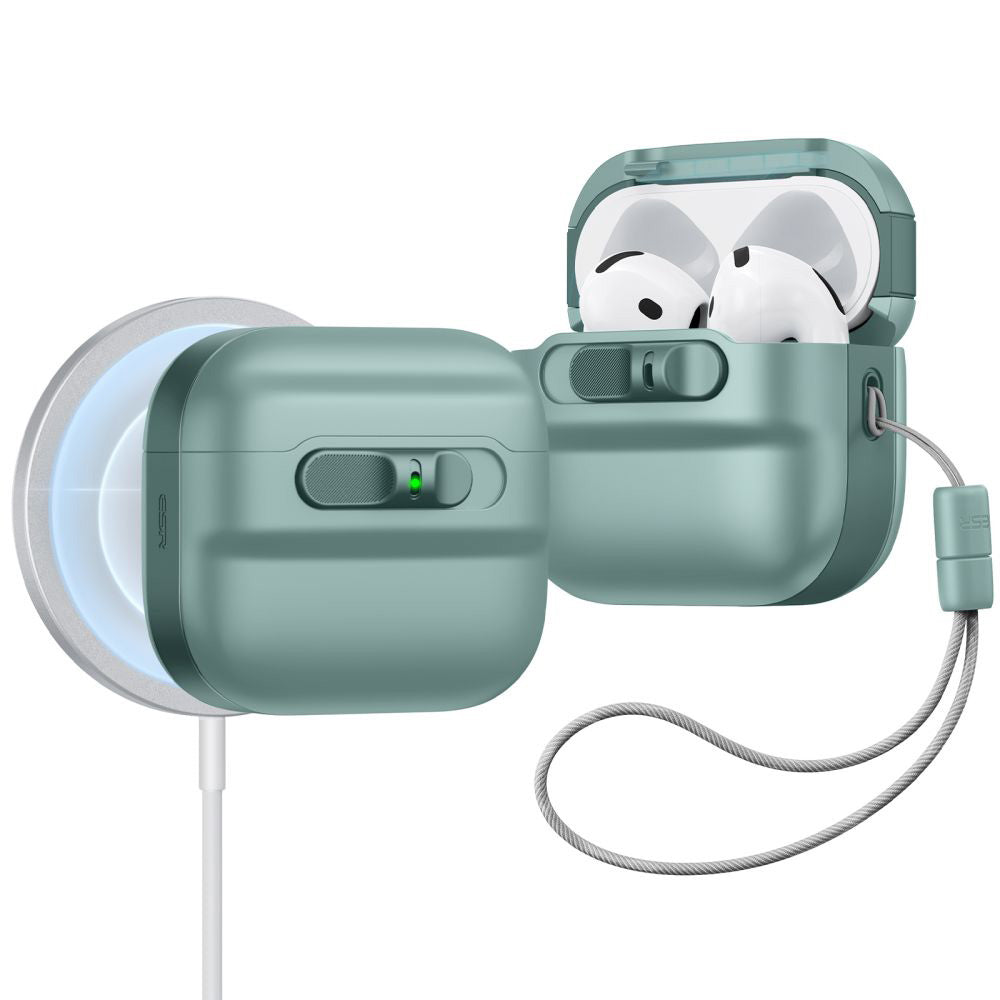 Schutzhülle für Apple AirPods 5 / 4, ESR Pulse HaloLock MagSafe, Minze