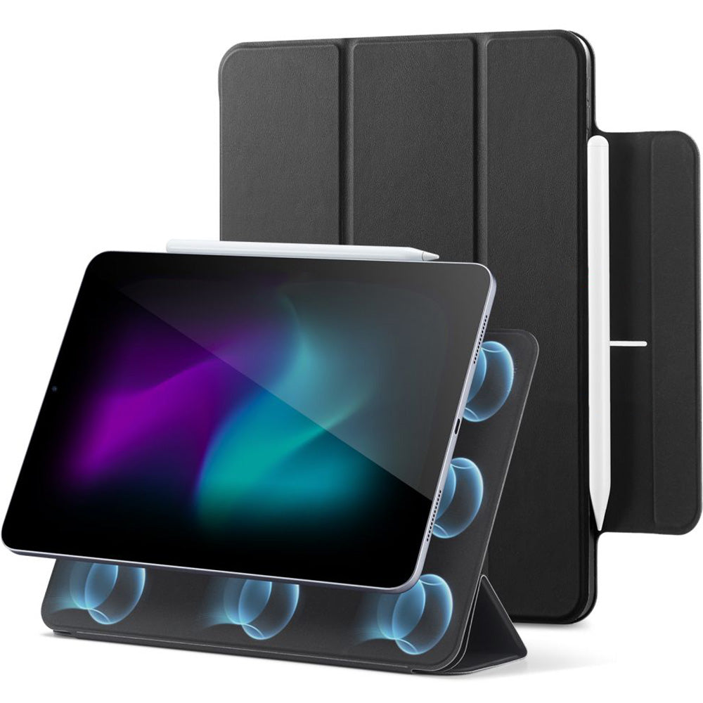 Schutzhülle für iPad Air 13" M4/M3/M2 / Pro 12.9" 2020-2022, ESR Rebound Magnetic Case, Schwarz