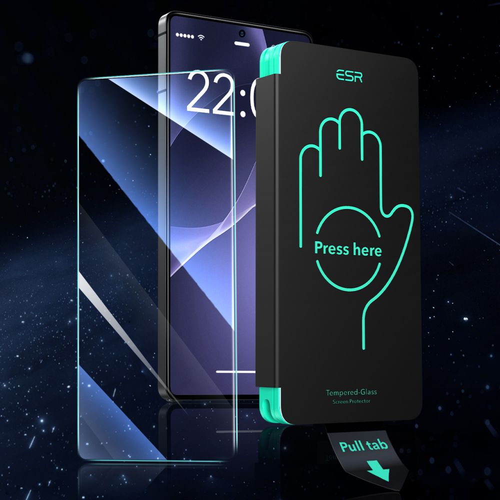 Gehärtetes Glas für Samsung Galaxy S25 Ultra, ESR Tempered Glass, 2 Stück