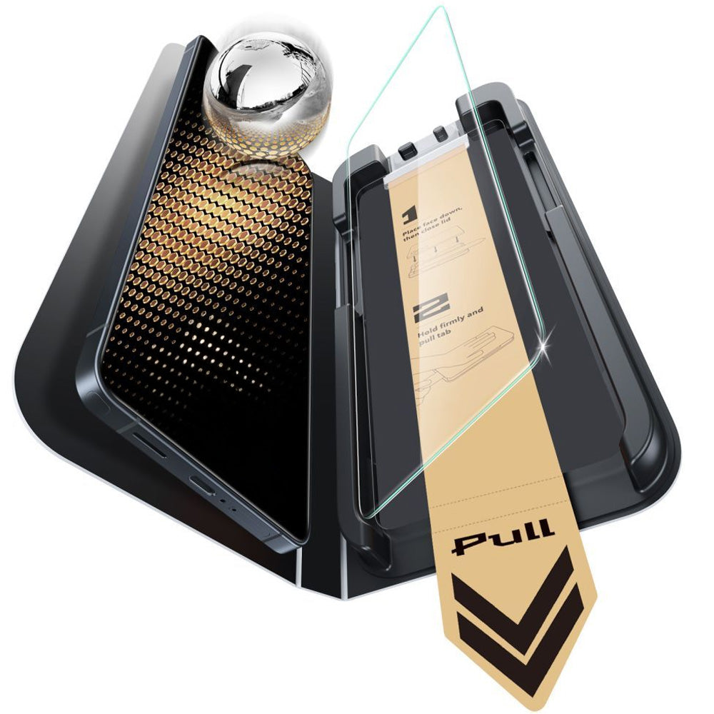 Gehärtetes Glas mit Positionierungsrahmen für Galaxy S26 Ultra, ESR Ultrafit Armorite Pro Tempered Glass