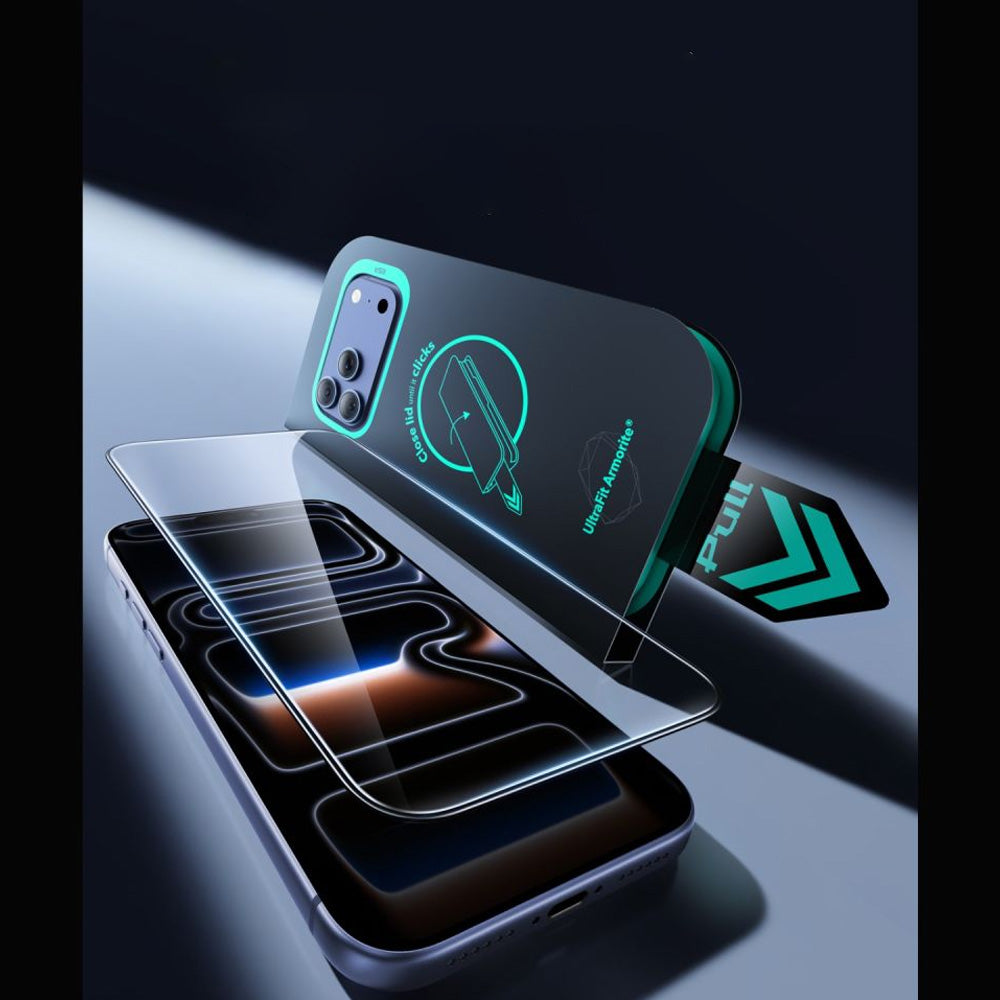 Gehärtetes Glas mit Positionierungsrahmen für iPhone 18 Pro Max / 17 Pro Max, ESR UltraFit Armorite Tempered Glass, 2 Stück (3/7)