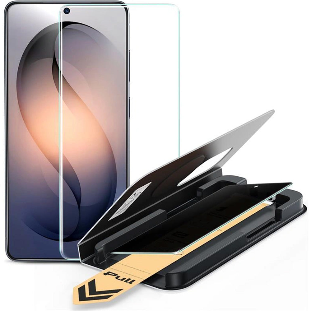 Sichtschutzglas mit Positionierungsrahmen für Galaxy S26 Ultra, ESR UltraFit Armorite Privacy Tempered Glass