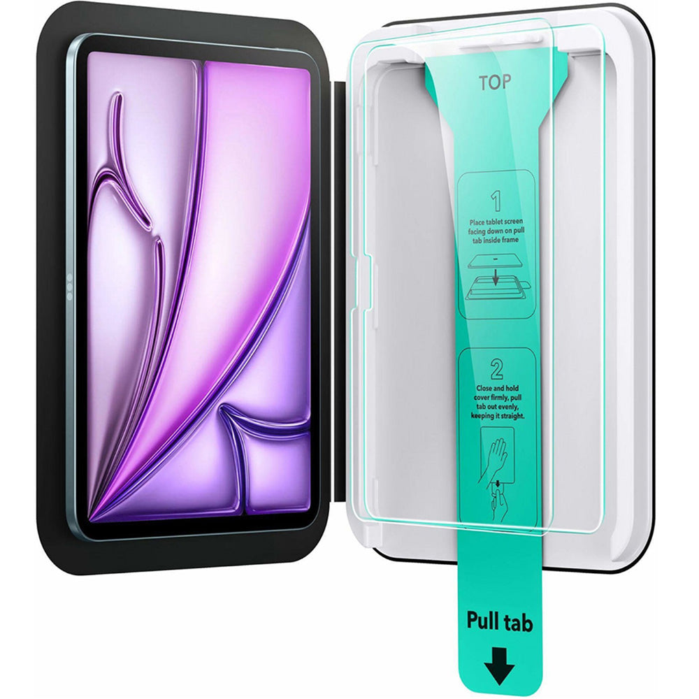 Gehärtetes Glas mit Positionierrahmen für Apple iPad Pro 13 M4 2024 / M5 2025, ESR UltraFit Classic Screen Protector, 2 Stück (2/7)
