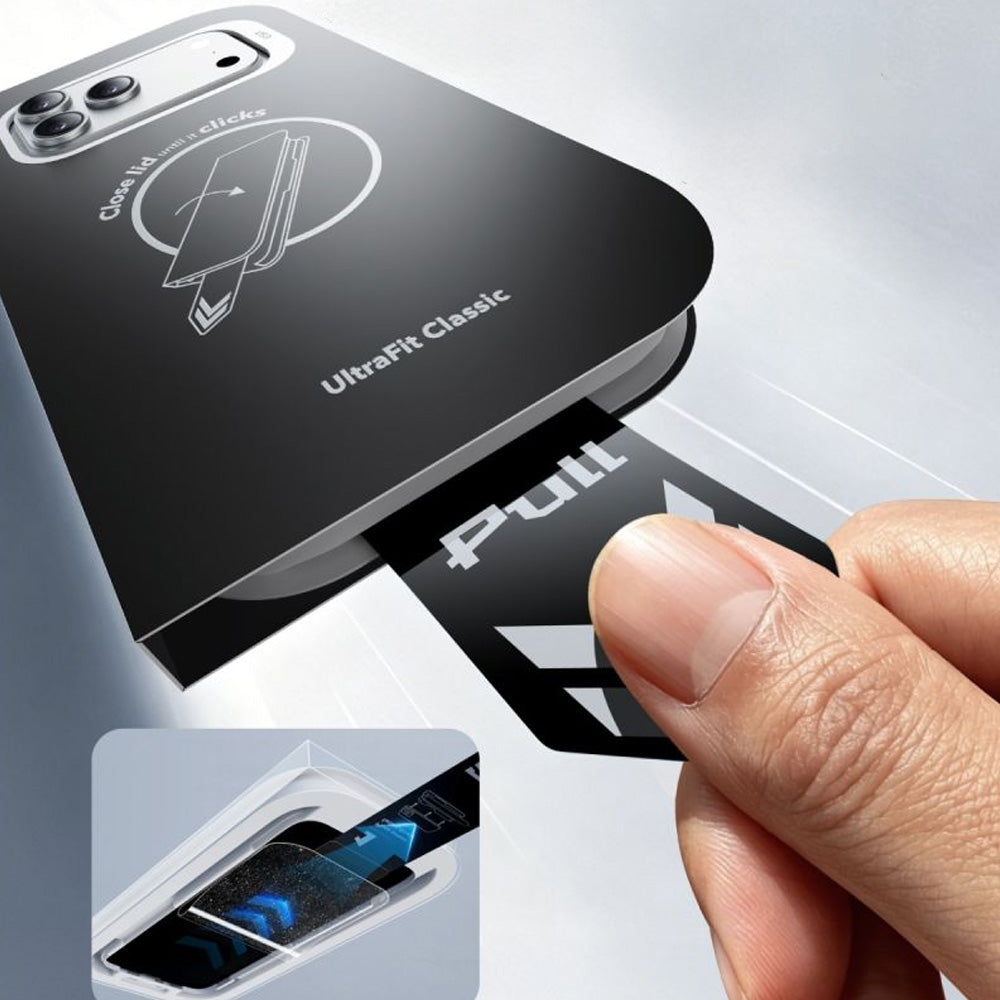 Gehärtetes Glas mit Positionierrahmen für iPhone 18 Pro Max / 17 Pro Max, ESR UltraFit Classic Screen Protector, 2 Stück (3/7)