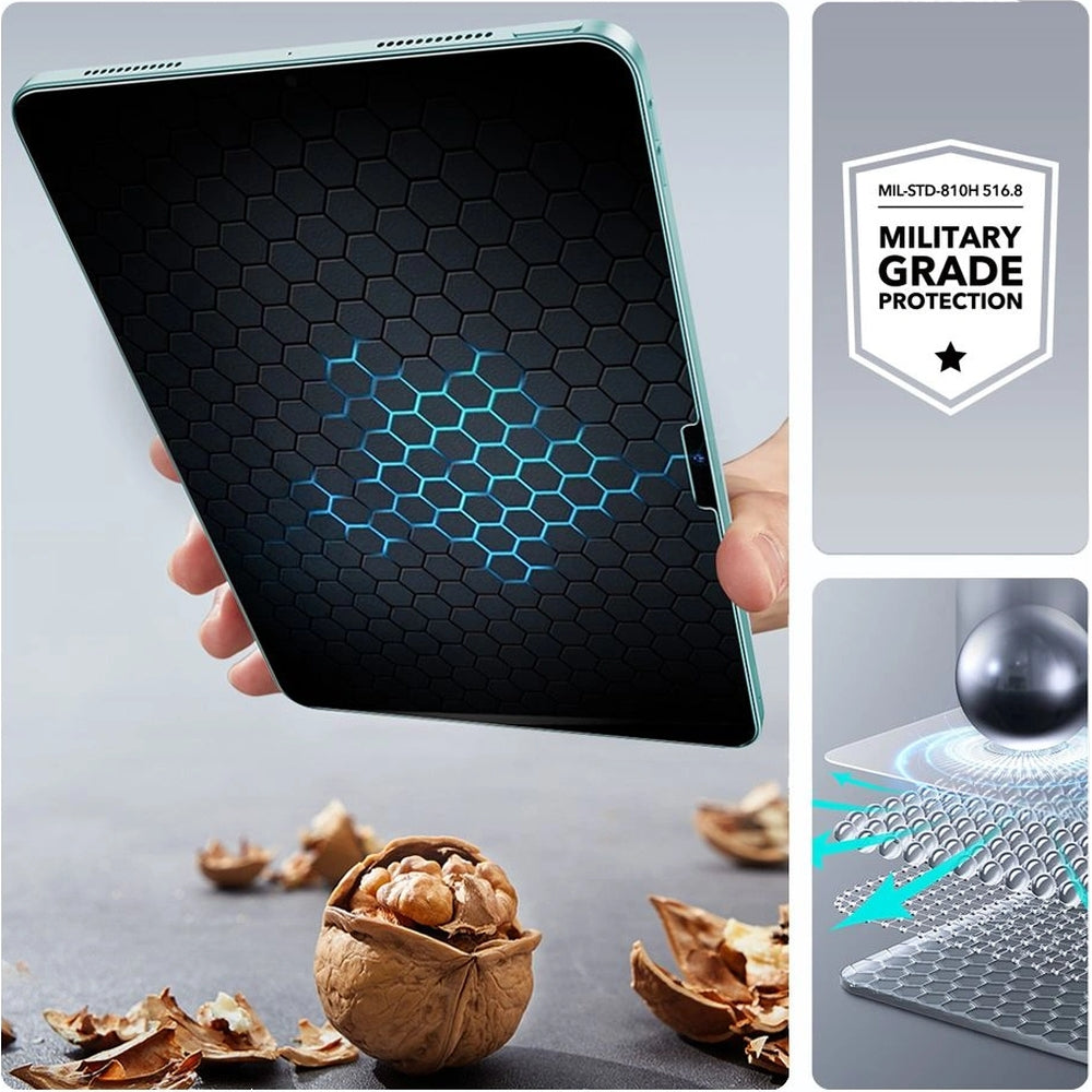 Gehärtetes Glas mit Positionierrahmen für iPad Pro 13" M5 2025 / M4 2024, ESR UltraFit Tempered Glass, 2 Stück