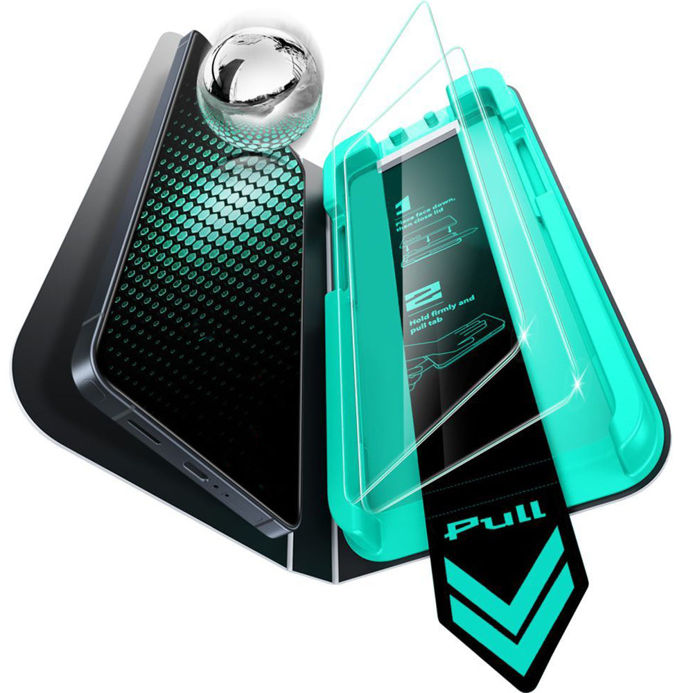 Gehärtetes Glas mit Positionierungsrahmen für Galaxy S26 Ultra, ESR UltraFit Armorite Tempered Glass, 2 Stück