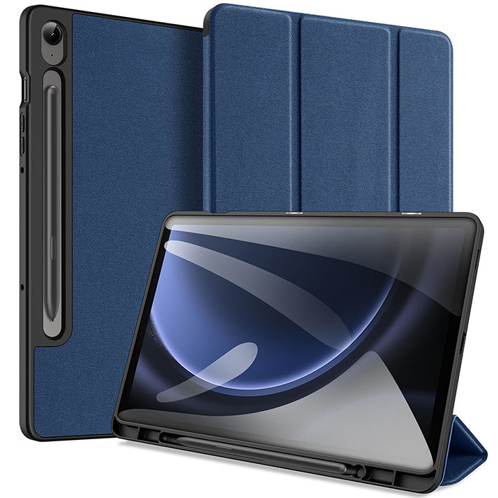 Schutzhülle für Galaxy Tab S10 FE / S9 FE, Dux Ducis Domo, Dunkelblau