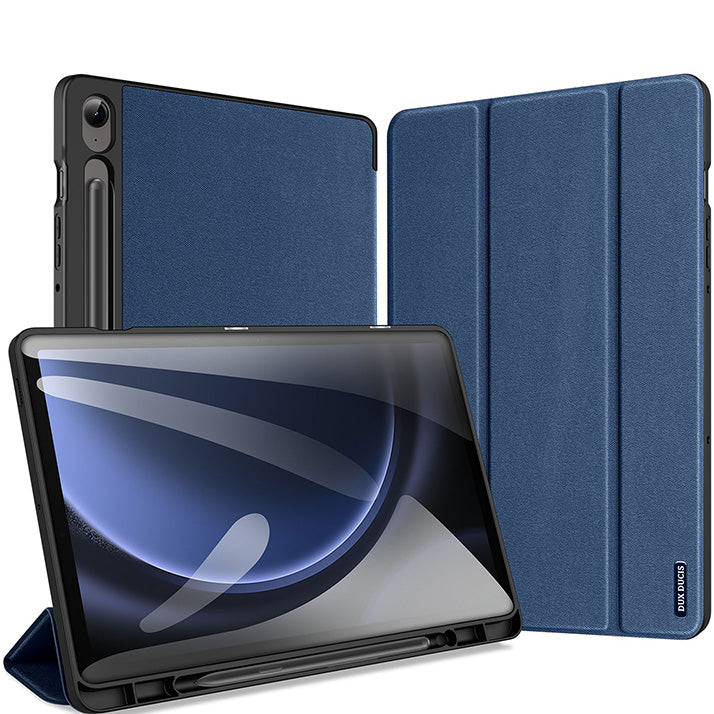 Schutzhülle für Galaxy Tab S10 FE / S9 FE, Dux Ducis Domo, Dunkelblau